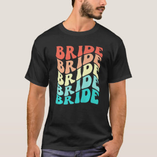 Bride I Do Crew Retro Bachelorette Party Bridesmai Tシャツ