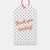 BRIDE I Wanna衣服マイリップスティック結婚のティアラパーティー ギフトタグ (裏面)