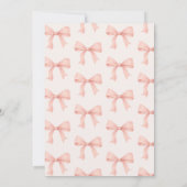 Bride in a Tini Bit Espresso Martini Bridal Shower 招待状 (裏面)