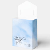 Bride Is On Cloud Nine Bridal Shower Thank You フェイバーボックス (見開き)