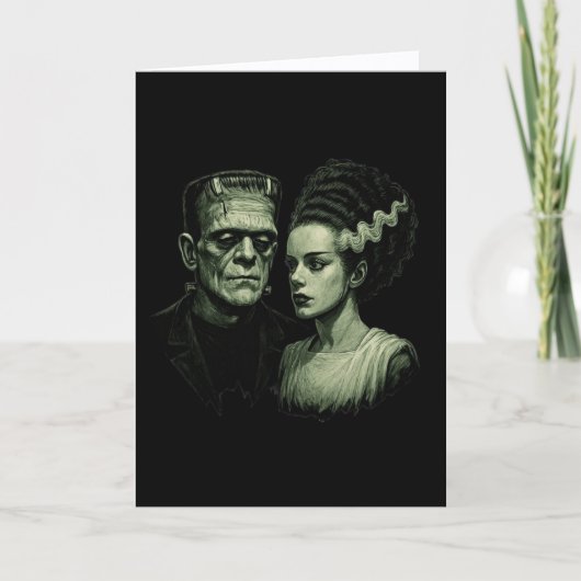 Bride Of Frankenstein Folded Card シーズンカード (正面)
