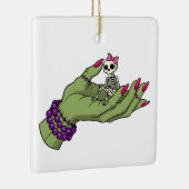 Bride of Frankenstein Hand with Skeleton Bow | Got セラミックオーナメント (右)