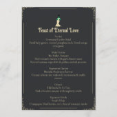 Bride of Frankenstein Wedding Menu | Gothic メニュー (正面)