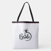 Bride Print Tote Bag トートバッグ (正面)