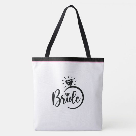 Bride Print Tote Bag トートバッグ (正面)