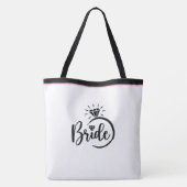 Bride Print Tote Bag トートバッグ (裏面)