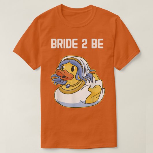 Bride Rubber Duck Party Girls Hen Party  Tシャツ (デザイン正面)