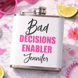 Bride’s Bad Decision Enabler Bachelorette Party フラスク