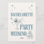 Bride’s Last Adventure – Bachelorette Weekend Fun 招待状 (裏面)