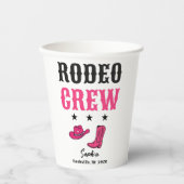 Bride’s Last Rodeo Bachelorette Party Matching 紙コップ (正面)