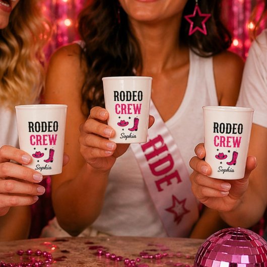 Bride’s Last Rodeo Bachelorette Party Matching 紙コップ