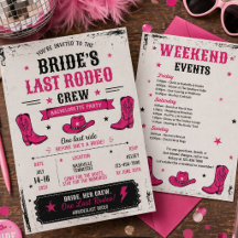 Bride’s Last Rodeo Nashville Bachelorette Party