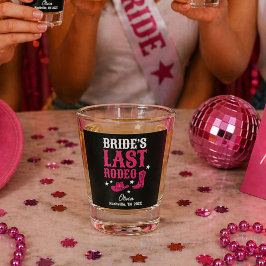 Bride’s Last Rodeo Western Bachelorette Favor ショットグラス