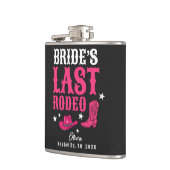 Bride’s Last Rodeo Western Bachelorette Party フラスク (左)