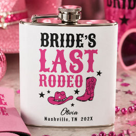 Bride’s Last Rodeo Western Bachelorette Party フラスク