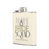 Bride Squadシルエット黒オンライトID252 フラスク (左)