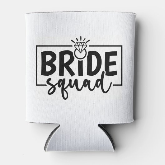 BRIDE Squad – ダイヤモンドリングクルーエンブレム 缶クーラー (正面)
