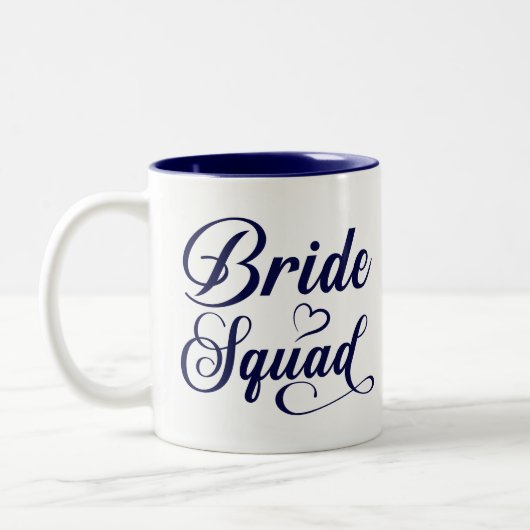 Bride Squad ツートーンマグカップ (左)