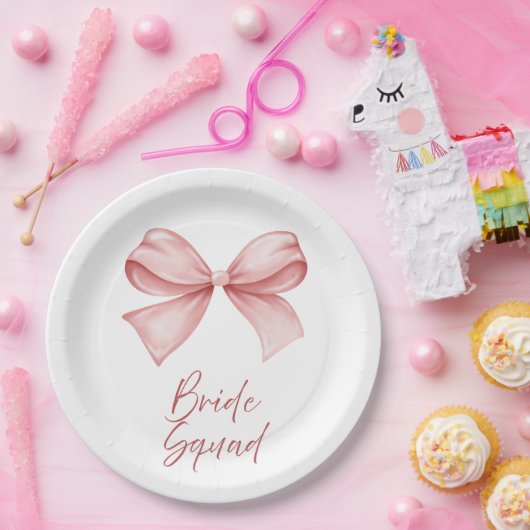 Bride Squad ペーパープレート (パーティー)