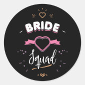 Bride squad ラウンドシール (正面)