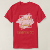 Bride Squad Bachelorette Party 2022 Celebration Tシャツ (デザイン正面)