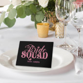 Bride Squad Bright Pink カード