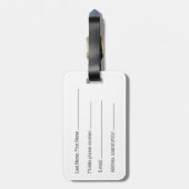 Bride The Greatest Adventure Begins Personalized ラゲッジタグ (裏面縦)