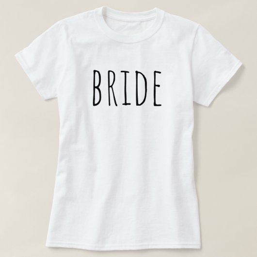 Bride To Be Bridal Party Wedding Tシャツ (デザイン正面)