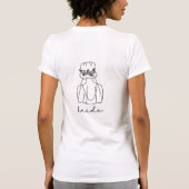 Bride to be t-Shirt Tシャツ (裏面)