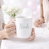 Bride to Be Wildflower Garden Personalized  コーヒーマグカップ