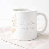 Bride to Be Wildflower Garden Personalized  コーヒーマグカップ