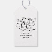 Bride To Bee ブライダルシャワー ギフトタグ (正面)