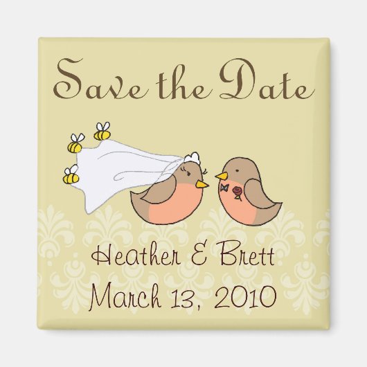 Bride to Bee マグネット (正面)