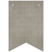 Bride To Bee – 白黒の格子縞バナー バンティングフラッグ (第2の旗)