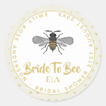 Bride To BEE - 結婚式サンクス タグ