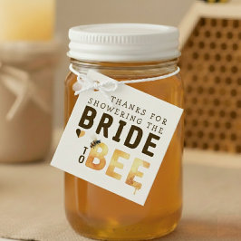 Bride to Bee Bumblebee Thank You Bridal Shower フェイバータグ
