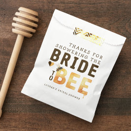 Bride to Bee Bumblebee Thank You Bridal Shower フェイバーバッグ