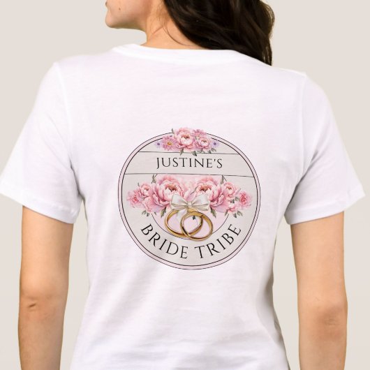 Bride Tribe オーダーメイドフラワー トライブレンドＴシャツ