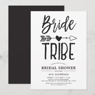 Bride Tribe スクリプト ブライズシャワー 招待状