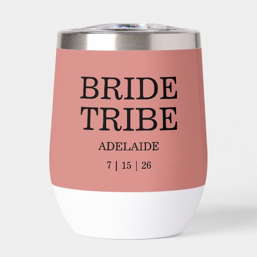 Bride Tribe Bridal Party Desert Rose (正面)