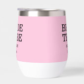 Bride Tribe Bridal Party Pink (右面)