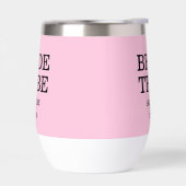 Bride Tribe Bridal Party Pink (左面)