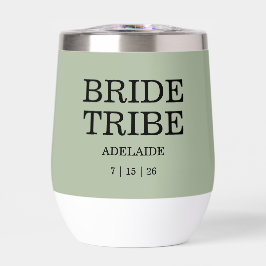 Bride Tribe Bridal Party Sage Green