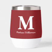 Bride Tribe Burgundy Bridal Shower (背面)