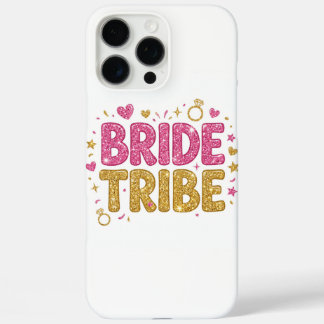 Bride Tribe Glitter iPhone Case 16 Pro Maxケース