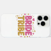 Bride Tribe Glitter iPhone Case Case-Mate iPhoneケース (裏面 (横))