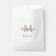 Bride tribe monogram bridal shower simple golden p