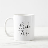 Bride Tribe Mug | Bridal Party Ceramic Mug | Bride コーヒーマグカップ (左)