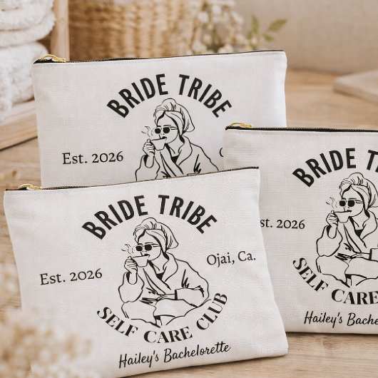 Bride Tribe Self Care Club Makeup Bags | Spa Bache アクセサリーポーチ