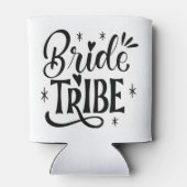 Bride Tribe Sparkle Script 缶クーラー (裏面)